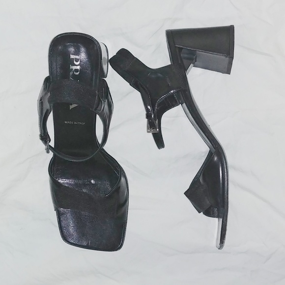 Prada Shoes - Vintage Prada Chunky Heel Sandal
